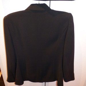 Black Laura Ashley long suit jacket US 12